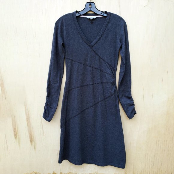 Athleta Sunburst Nectar Dress In Dark Grey - XXS - Picture 3 of 16